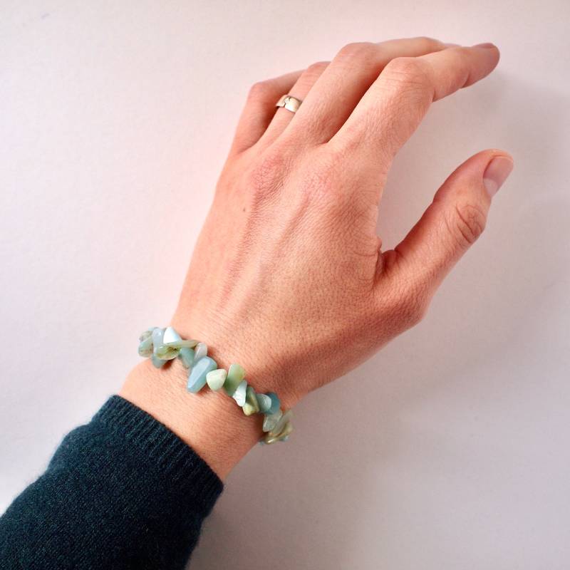 Edelsteine Armband - Tragbare Kunst Schmuck Einzigartiges Design Handgefertigt von AtelierPaprika