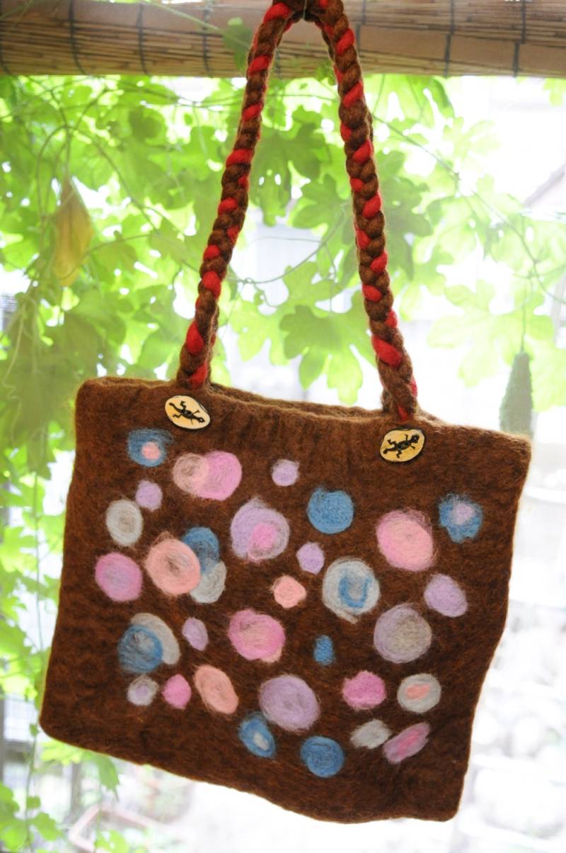 Filz Tasche von AtelierPentacle