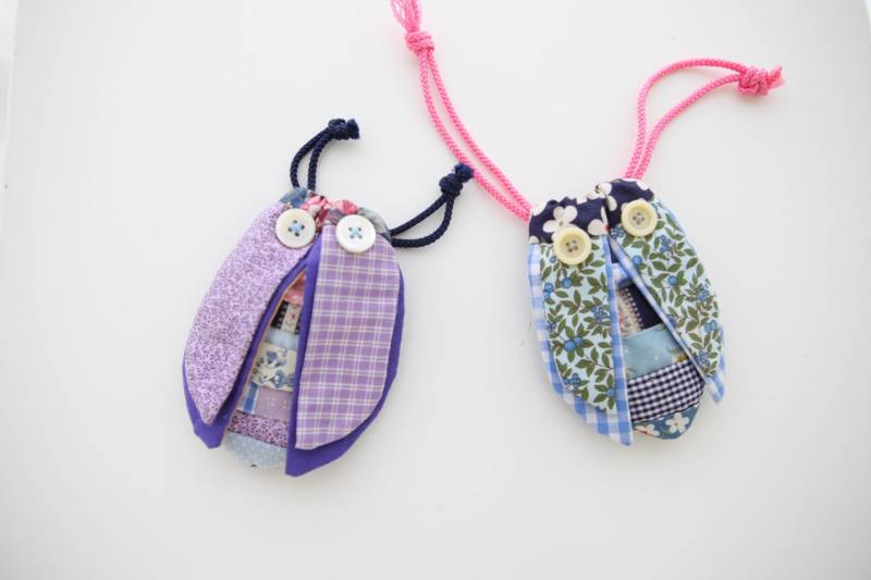 Süßes Zikaden Baumwolltäschchen -2Er-Set von AtelierPentacle