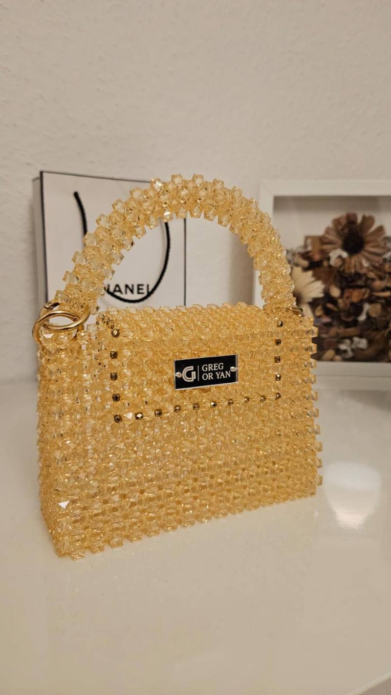 Handgemachte Perlen Abendtasche | Braut-Clutch von AtelierPetrosyan