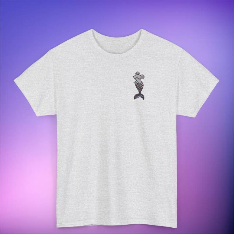 Meerjungmaus I T-Shirt Mit Mausprint Maus Shirt Aus Baumwolle Süßes Maus-Design Baumwollshirt Meerjungmaus I T-Shirt Mit Mausprint Maus Shirt Aus Baumwolle Süßes Maus-Design Baumwollshirt von AtelierPiDesign