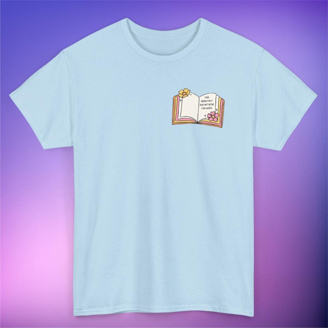 Your Productivity Doesn't Define Your Worth I T-Shirt Mental Health Awareness Mentale Gesundheit Geschenk Chronisch Kranke Your Productivity Doesn't Define Your Worth I T-Shirt Mental Health Awareness Mentale Gesundheit Geschenk Chronisch Kranke von AtelierPiDesign