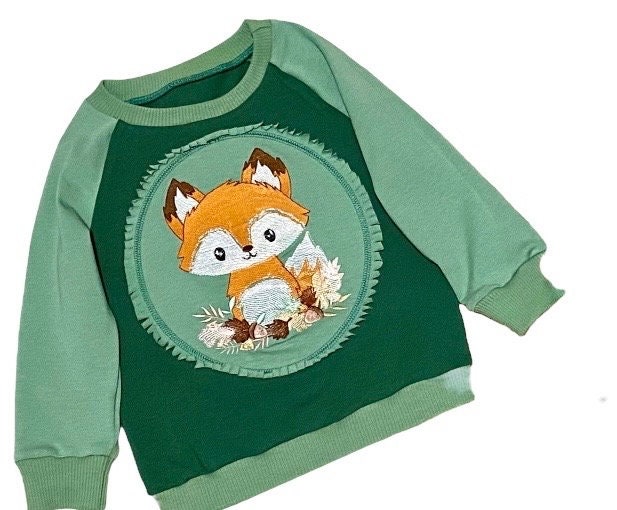 Besticktes Sweatshirt Für Mädchen|Kinderpullover Jungen|Schöner Unisex Pullover|Schuluniform|Fuchs Sweatshirt|Geschenk Baby Besticktes Sweatshirt Für Mädchen|Kinderpullover Jungen|Schöner Unisex Pullover|Schuluniform|Fuchs Sweatshirt|Geschenk Baby von AtelierRSembroidery