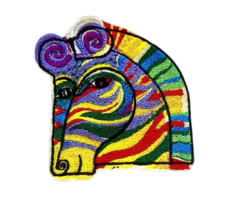 Zebra Patch Safari Tier Abzeichen Dekorative Diy Stickerei Gestickte Applikation Zebra-Liebhaber Geschenk von AtelierRSembroidery