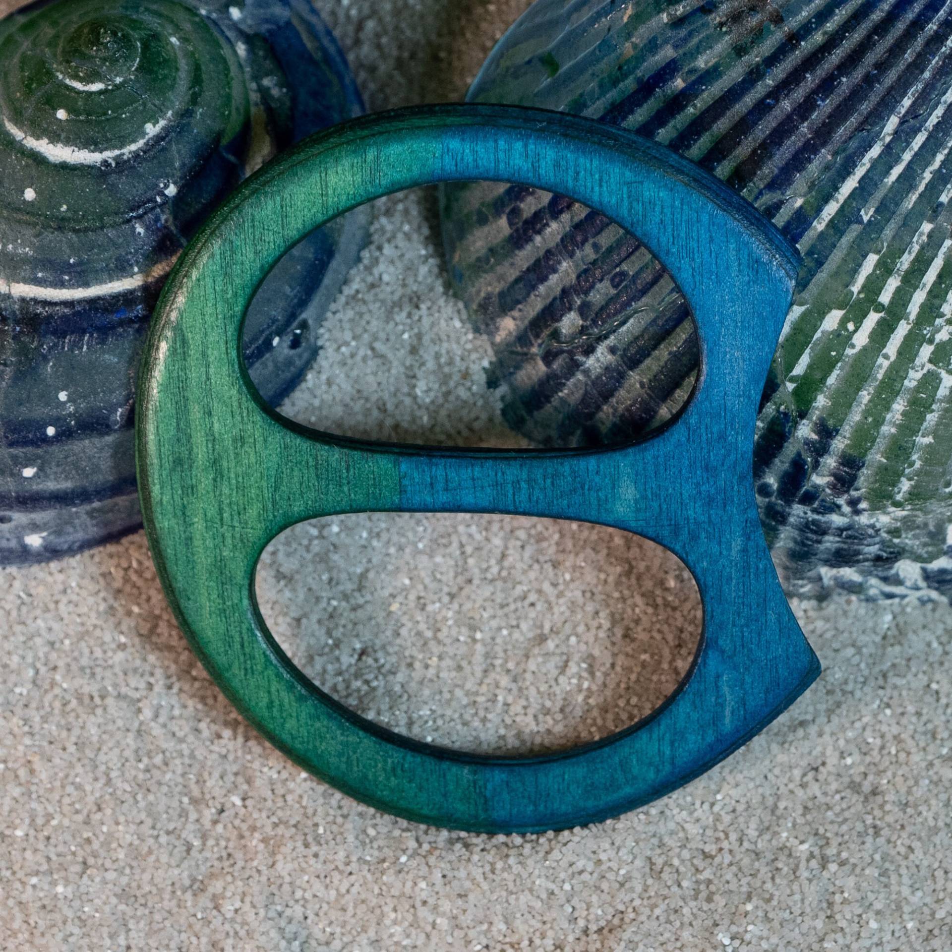 Größeretuchschließe Aus 6Fach Formverleimtem Dünnen Birkenholz. Federleicht Und Sehr Bruchfest von AtelierSinger