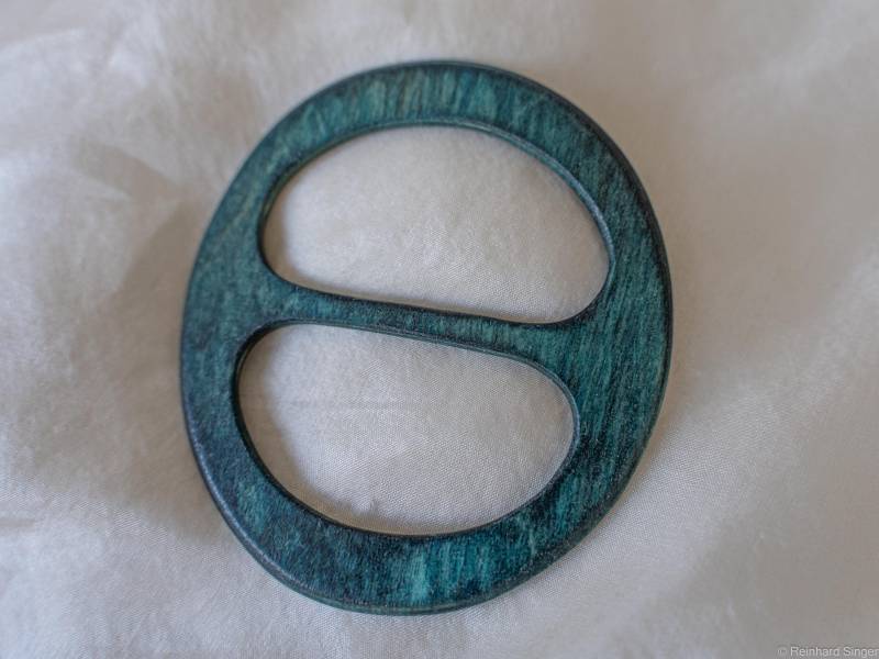 Schalring Aus Holz, Größe L | Siehe Photo, Ideal Für Leichte Und Schwerere Tücher Schals, Federleicht, Belastbar von AtelierSinger