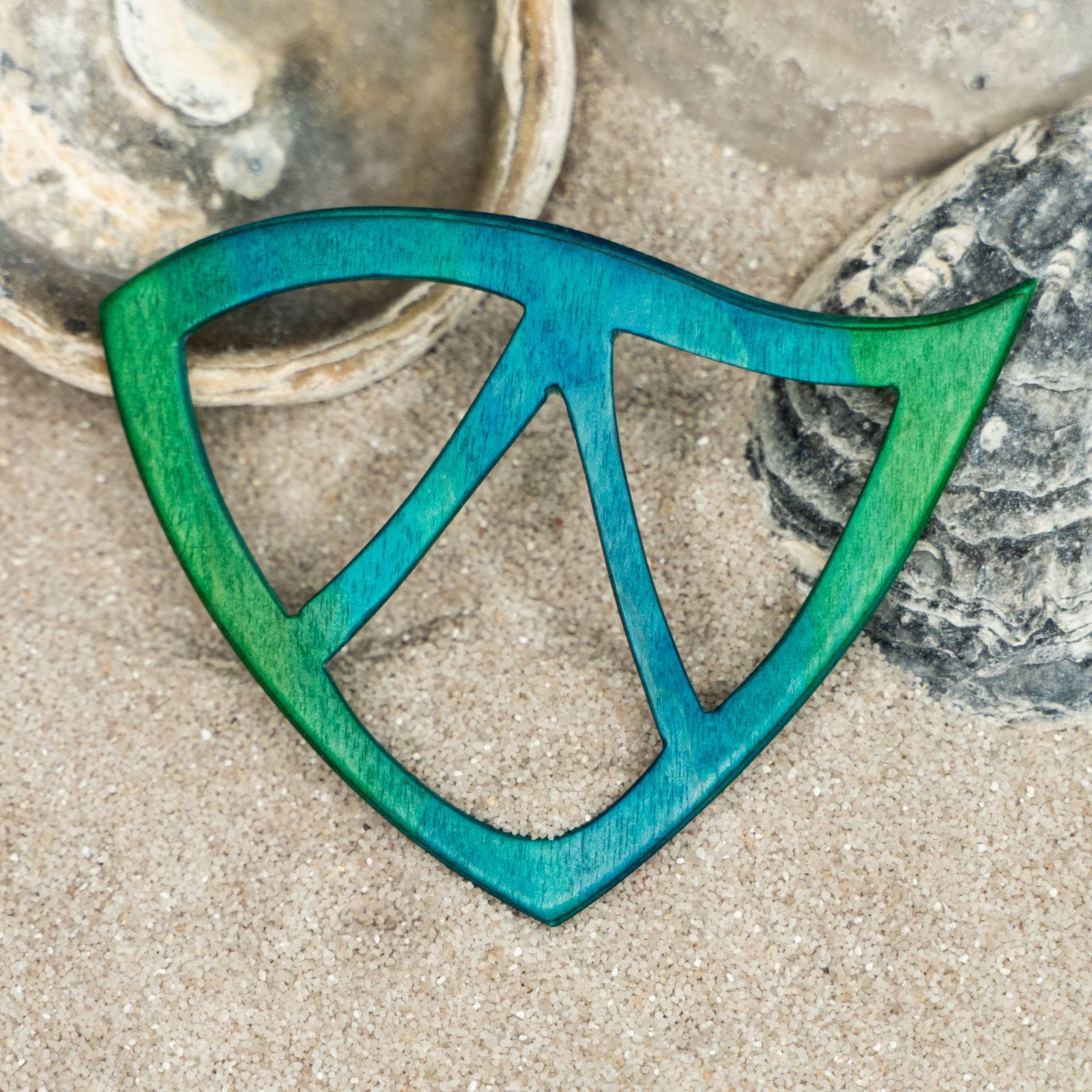 Schalring Aus Holz, Ideal Für Leichte Und Schwerere Tücher Schals von AtelierSinger