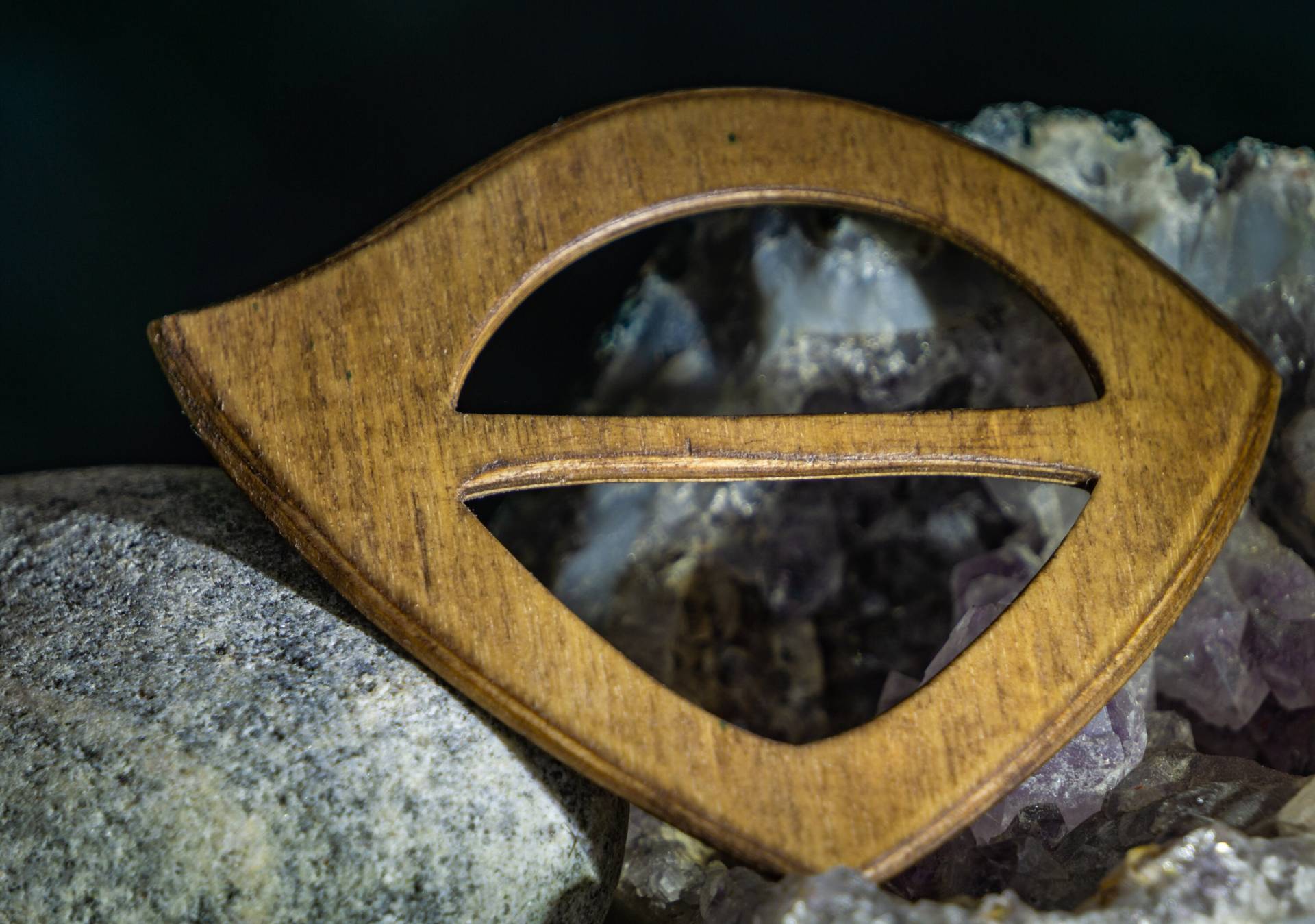 Schalring Aus Holz, Schalhalter, Tuchhalter, Handgemacht, Federleicht von AtelierSinger