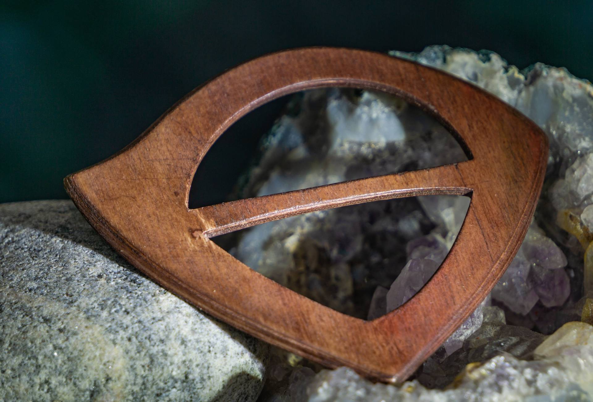 Schalring Aus Holz, Schalhalter, Tuchhalter, Handgemacht, Federleicht von AtelierSinger