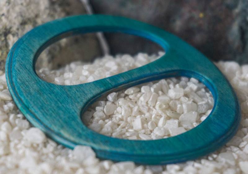 Schalring Aus Holz, Schalhalter, Tuchhalter, Handgemacht, Federleicht von AtelierSinger