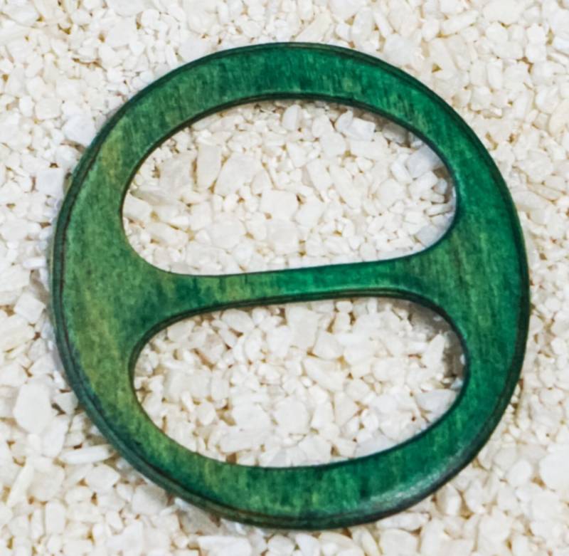 Schalring Aus Holz, Schalhalter, Tuchhalter, Handgemacht, Federleicht von AtelierSinger