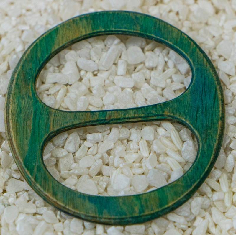 Schalring Aus Holz, Schalhalter, Tuchhalter, Handgemacht, Federleicht von AtelierSinger