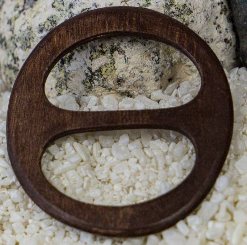 Schalring Aus Holz, Schalhalter, Tuchhalter, Handgemacht, Federleicht von AtelierSinger