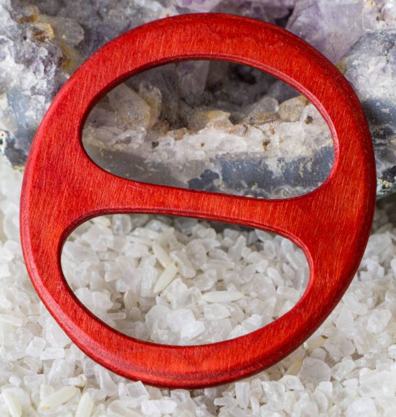 Schalring Aus Holz, Schalhalter, Tuchhalter, Handgemacht, Federleicht von AtelierSinger