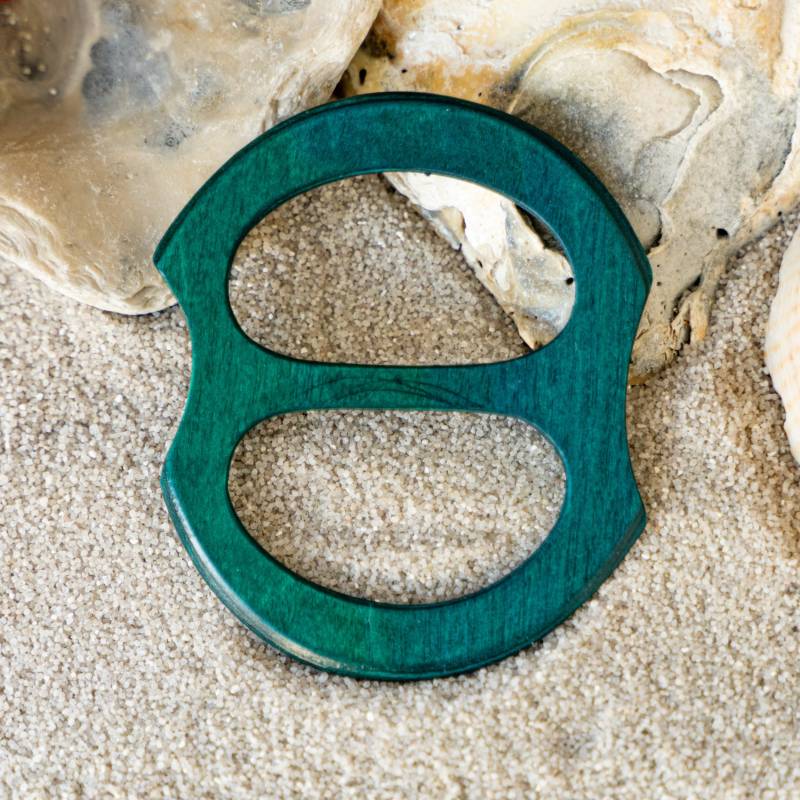 Tu 120222-01 Tuchschließe Aus 6Fach Formverleimtem Dünnen Birkenholz. Federleicht Und Sehr Bruchfest von AtelierSinger