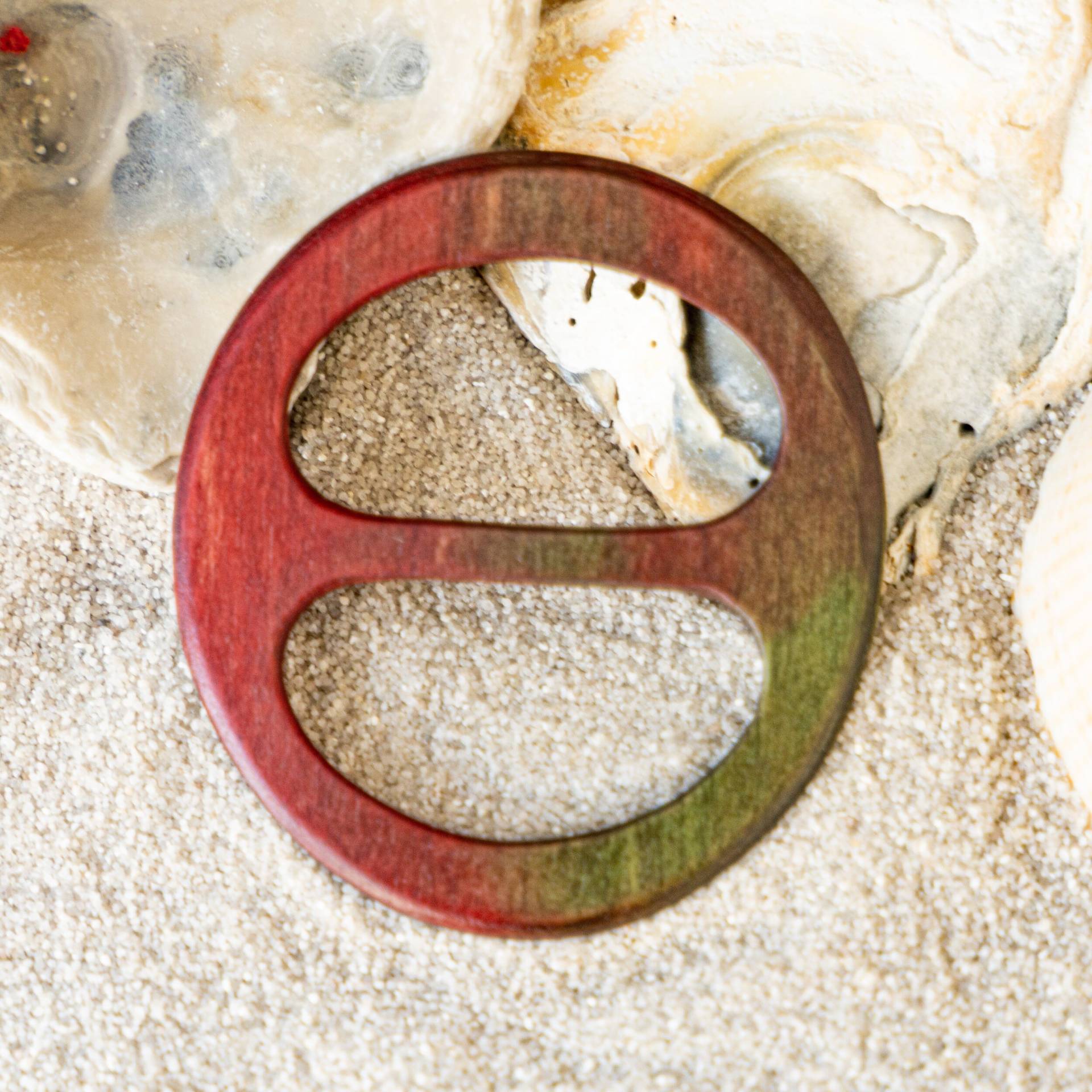 Tuchschließe, Größe M, Aus 6Fach Formverleimtem Dünnen Birkenholz. Federleicht Und Sehr Bruchfest von AtelierSinger