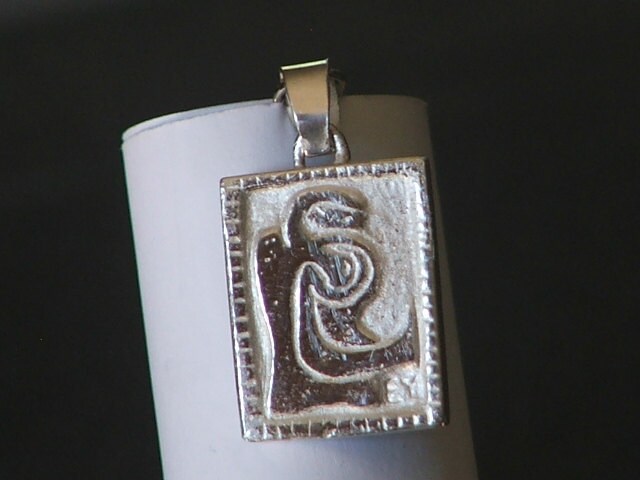 Mutter - Abstrakte Mutter Und Kind Anhänger in Sterling Silber - Made To Order Mutter - Abstrakte Mutter Und Kind Anhänger in Sterling Silber - Made To Order von AtelierTheHun