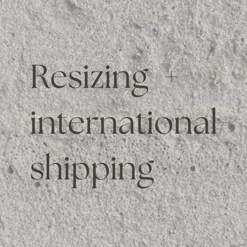 Anpassung Der Größe Mit Plus International Versand von AtelierTiuh