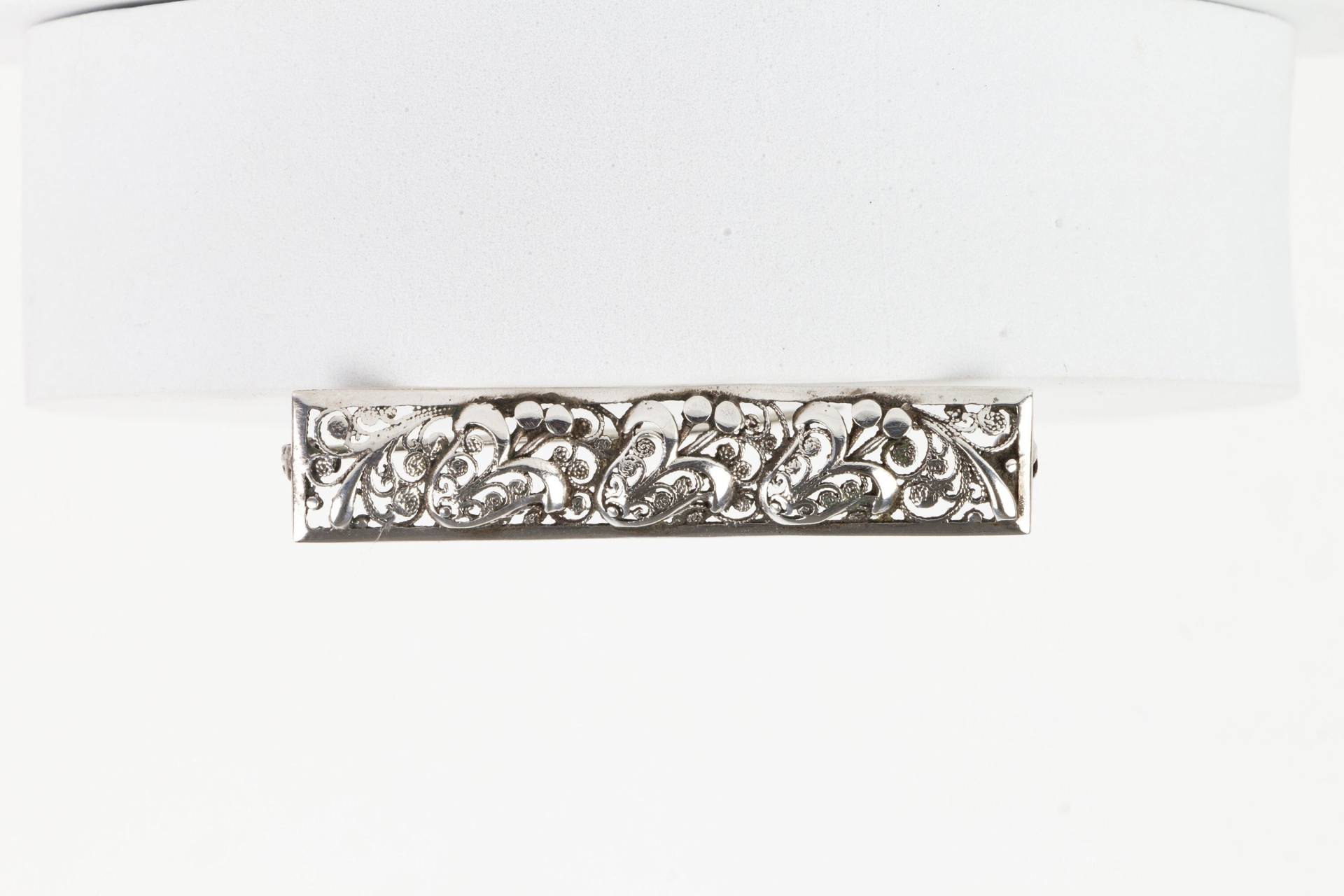 Brosche 60Er Vintage 835 Silber Floral Brosche 60Er Vintage 835 Silber Floral von AtelierZurLinde