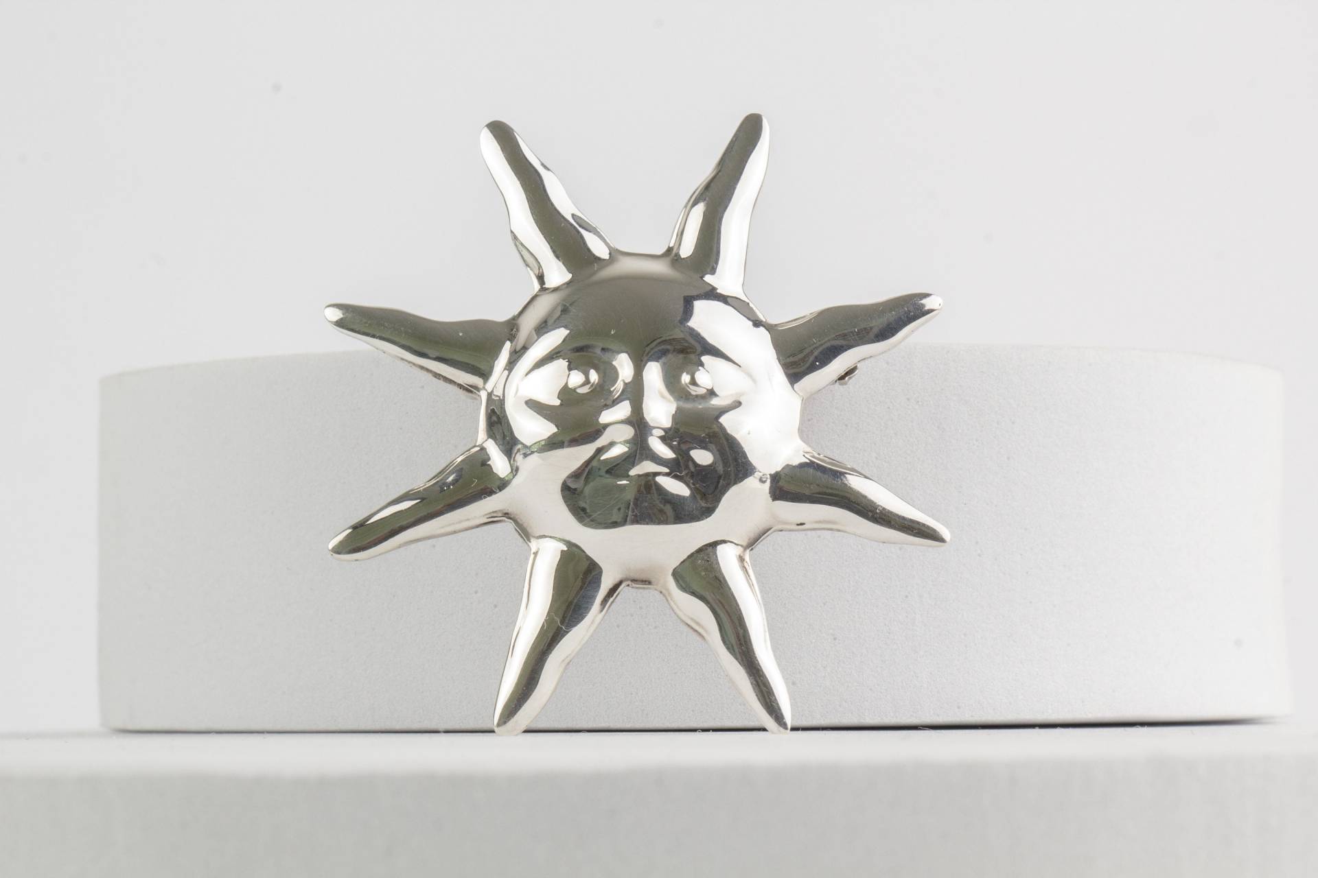 Brosche Sterling Silber Sonne Mexico Taxco Anstecker 925 Tm-01 Brosche Sterling Silber Sonne Mexico Taxco Anstecker 925 Tm-01 von AtelierZurLinde