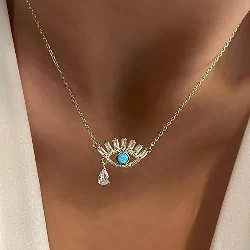 Atentuyi Boho Bösen Blick Halskette Gold Cz Tränen Anhänger Halskette Kristall Y Halskette Blau Cz Halskette Kleinen Kristall Halskette Vintage Bösen Blick Türkis Halskette Schmuck Frauen Und Mädchen Atentuyi Boho Bösen Blick Halskette Gold Cz Tränen Anhänger Halskette Kristall Y Halskette Blau Cz Halskette Kleinen Kristall Halskette Vintage Bösen Blick Türkis Halskette Schmuck Frauen Und Mädchen von Atentuyi