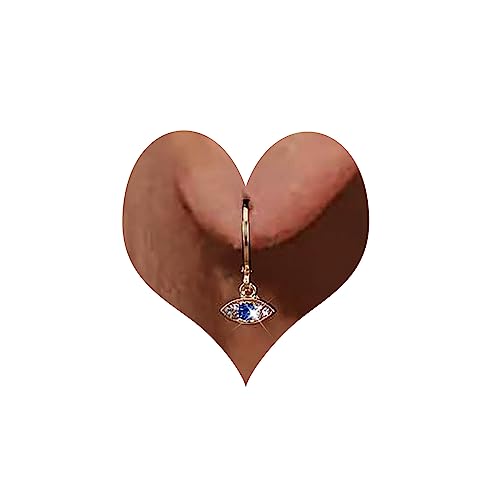 Atentuyi Boho Cz Bösen Blick Ohrringe Gold Cz Tropfen Ohrringe Strass Baumeln Ohrringe Winzigen Reifen Ohrringe Funkelnden Kristall Ohrringe Blau Cz Ohrringe Schmuck Für Frauen Und Mädchen von Atentuyi