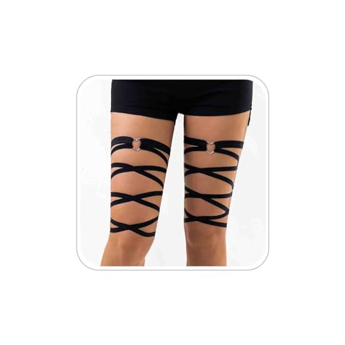 Atentuyi Sexy Lange Bein Wraps Rave Balck Sexy Strumpfband Bein Wraps Frauen Verstellbare Elastische Band Oberschenkel Geschirr Plus Größe Strumpfband Gürtel Oberschenkel Highs Für Festival Atentuyi Sexy Lange Bein Wraps Rave Balck Sexy Strumpfband Bein Wraps Frauen Verstellbare Elastische Band Oberschenkel Geschirr Plus Größe Strumpfband Gürtel Oberschenkel Highs Für Festival von Atentuyi