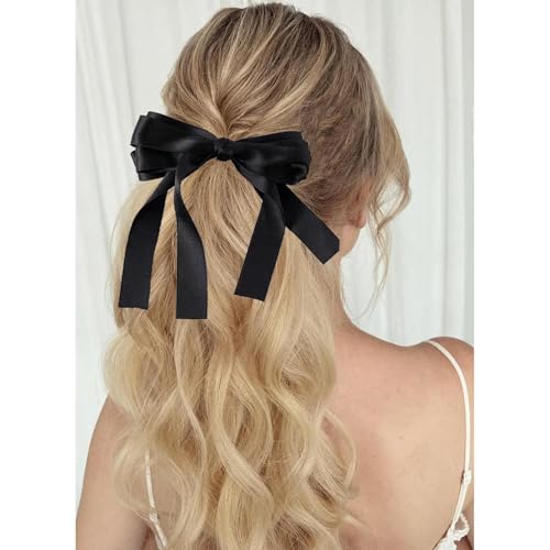 Hair Schleifen Frauen Schleife Haarspangen Seidig Satin Schleife Clips Niedlich Haar Clips Französisch Haar Band Bogen Langen Schwanz Bögen Hochzeit Barrette Bowknot Haarschmuck Schwarz Rosa Rot Grün Hair Schleifen Frauen Schleife Haarspangen Seidig Satin Schleife Clips Niedlich Haar Clips Französisch Haar Band Bogen Langen Schwanz Bögen Hochzeit Barrette Bowknot Haarschmuck Schwarz Rosa Rot Grün von Atentuyi