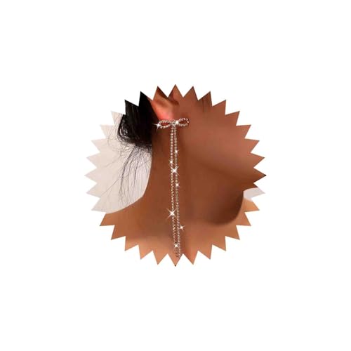 Atentuyi Gold Quaste Strass-Ohrringe Kristall Braut Hochzeit EARRING von Atentuyi