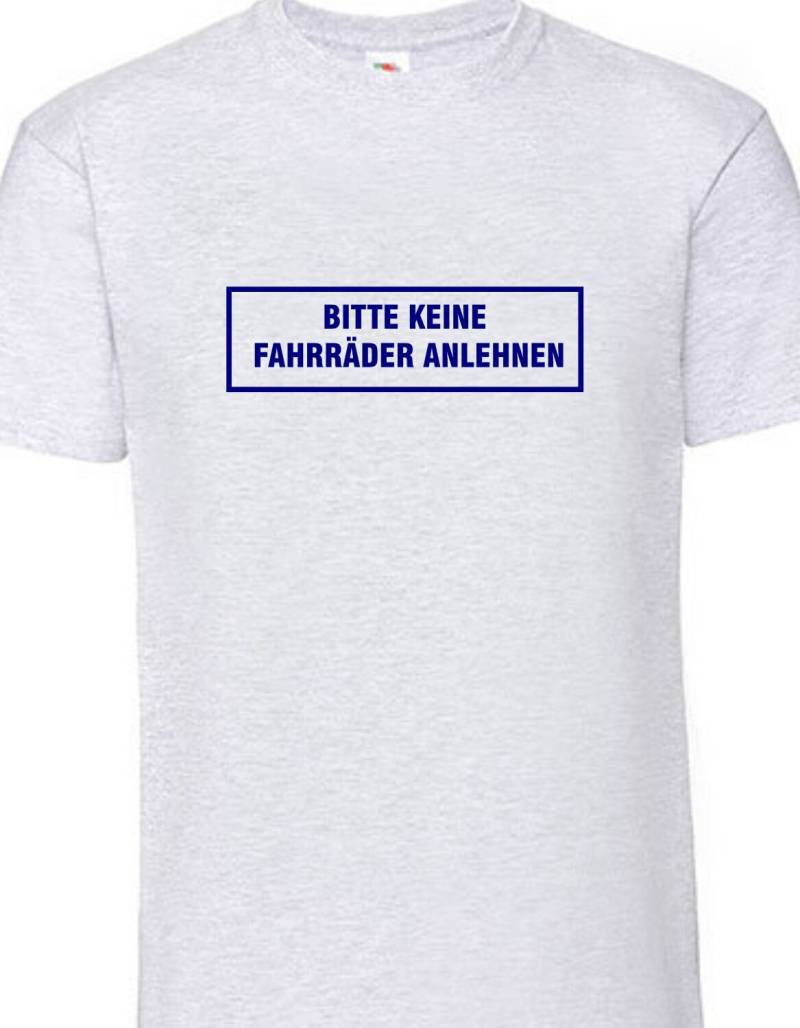 Funshirt Bitte Keine Fahrräder Anlehnen Rad Radsport Fahrrad T-Shirt Herren Lustige Sprüche Funshirt Bitte Keine Fahrräder Anlehnen Rad Radsport Fahrrad T-Shirt Herren Lustige Sprüche von Aterium47