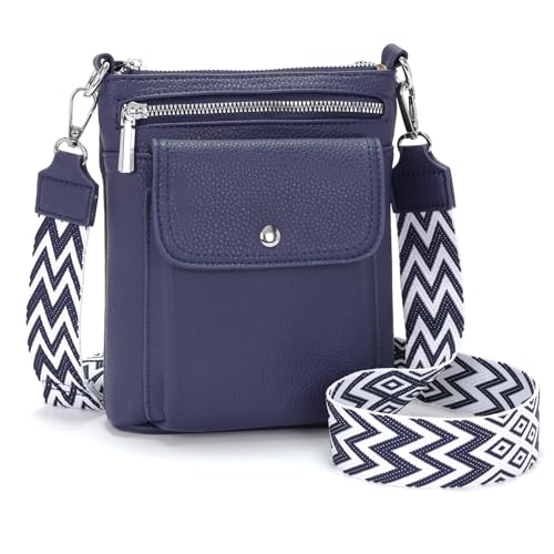 Atgbiem 2025 Umhängetasche Damen Klein Handytasche Zum Umhängen Kleine Handtasche Damen Crossbody Bag Blau Geschenke für Frauen Atgbiem 2025 Umhängetasche Damen Klein Handytasche Zum Umhängen Kleine Handtasche Damen Crossbody Bag Blau Geschenke für Frauen von Atgbiem