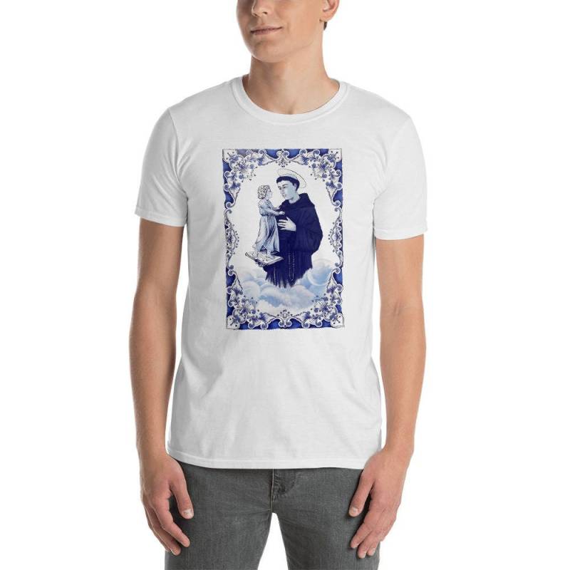 Religiös St. Antonius Patron Of Lost Things - Ärmel Unisex T-Shirt Religiös St. Antonius Patron Of Lost Things - Ärmel Unisex T-Shirt von AthenaArtCollective
