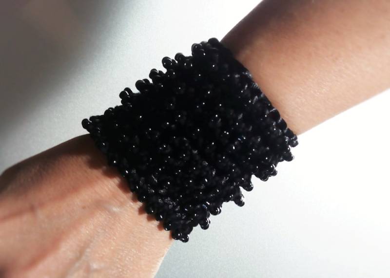 Boho-Halskette/Häkel-Wickelarmband/2In1-Armband-Halskette/Manschettenarmband Mit Doppeltem Verwendungszweck/Rohschmuck-Geschenk von Athiss