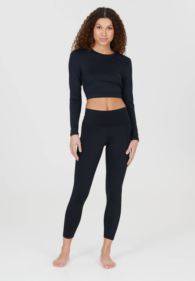 ATHLECIA Langarmshirt "Marianne" Im trendy Croptop-Design von Athlecia