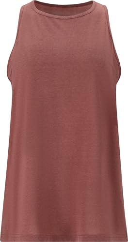 ATHLECIA Mota W Slub Top Rose Taupe - 42 von Athlecia