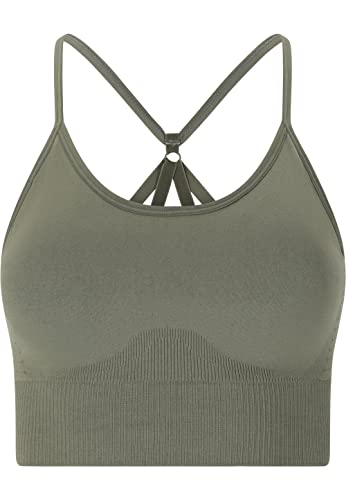 Athlecia Damen Sport-BH FOAN W Seamless 3158 Smoked Sage L/XL von Athlecia