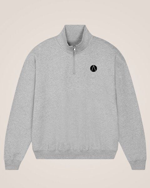 Athleez BASIC - Relaxed ¼-Zip Sweatshirt - 100% Bio-Baumwolle von Athleez