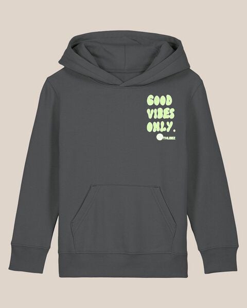 Athleez "Best Buddy in Town" Super bequemer Kids Hoodie - 100% Bio-Baumwolle - 0% Polyester von Athleez