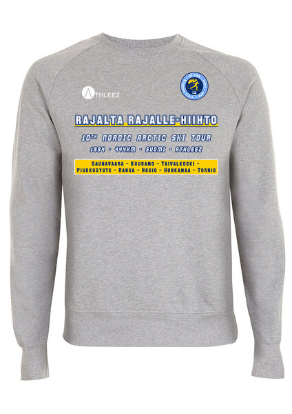 Athleez "Cross Country Ski Club Lahti" Sweatshirt - 100% Bio-Baumwolle - 0% Polyester von Athleez