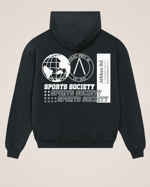 Athleez LEGACY - Heavy Oversized Hoodie - 100% Bio-Baumwolle von Athleez