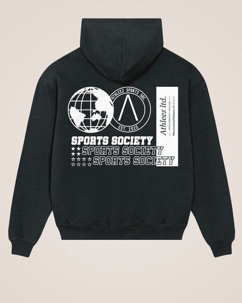 Athleez LEGACY - Heavy Oversized Hoodie - 100% Bio-Baumwolle von Athleez