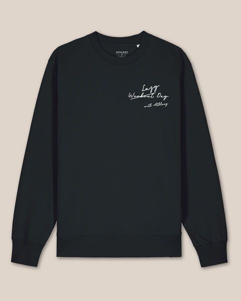 Athleez LAZY W̶O̶R̶K̶O̶U̶T̶ DAY - Sweatshirt - 100% Bio-Baumwolle - 0% Polyester von Athleez