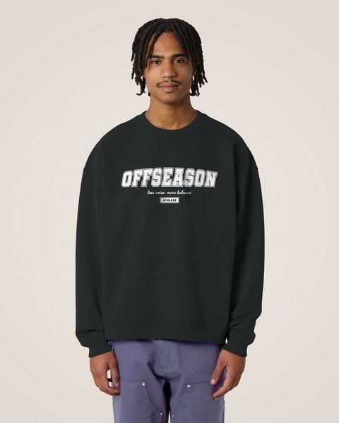 Athleez OFFSEASON - Relaxed Sweatshirt - 100% Bio-Baumwolle von Athleez