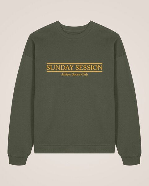 Athleez SUNDAY SESSION - Relaxed Sweatshirt - 100% Bio-Baumwolle von Athleez