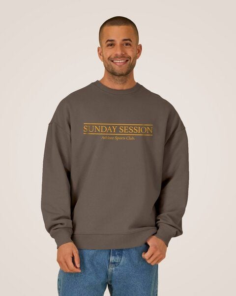 Athleez SUNDAY SESSION - Relaxed Sweatshirt - 100% Bio-Baumwolle von Athleez