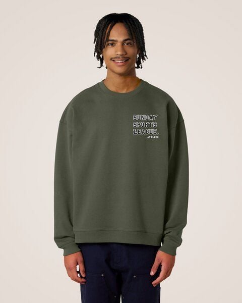 Athleez SUNDAY SPORTS LEAGUE - Relaxed Sweatshirt - 100% Bio-Baumwolle von Athleez