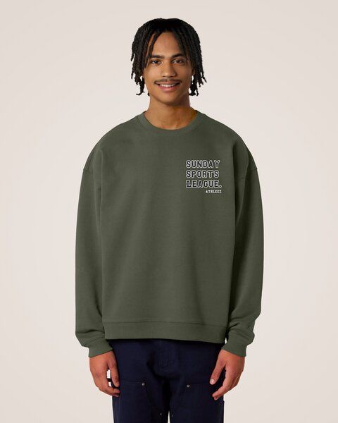 Athleez SUNDAY SPORTS LEAGUE - Relaxed Sweatshirt - 100% Bio-Baumwolle von Athleez