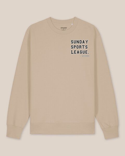 Athleez SUNDAY SPORTS LEAGUE - Sweatshirt - 100% Bio-Baumwolle - 0% Polyester von Athleez