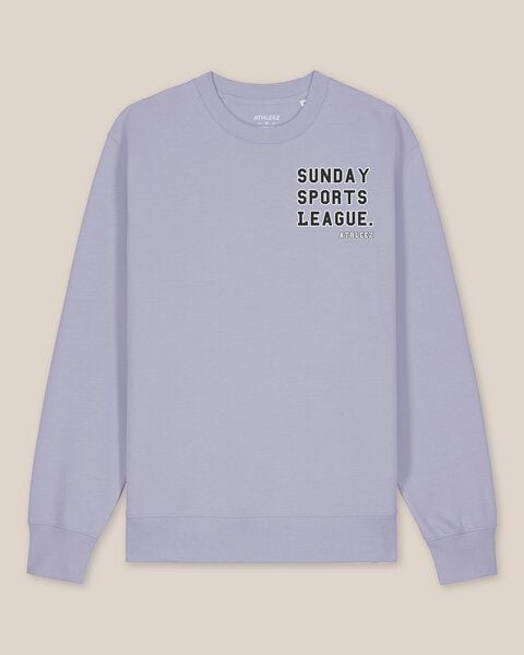 Athleez SUNDAY SPORTS LEAGUE - Sweatshirt - 100% Bio-Baumwolle - 0% Polyester von Athleez