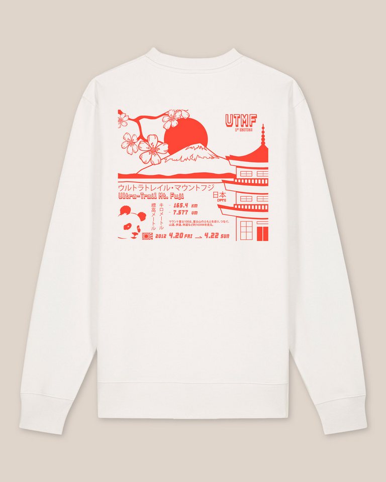 Athleez Sweatshirt MOUNT FUJI UT - Sweatshirt - 100% Bio-Baumwolle - 0% Polyester von Athleez